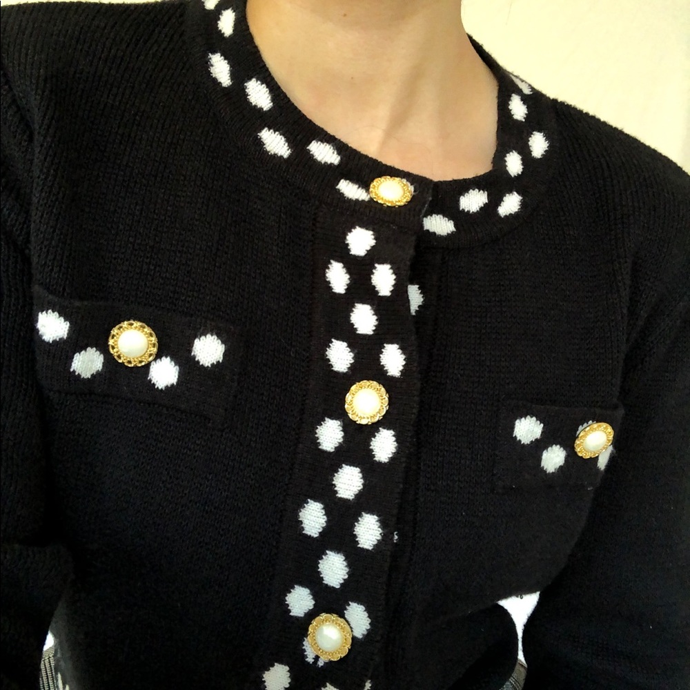 Vintage Button down Sweater - Picture 5 of 7
